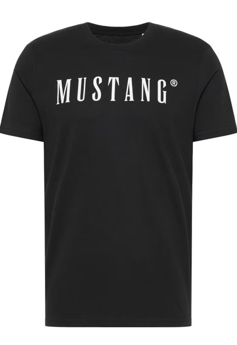 Mustang Tricou barbati - Bumbac - Negru
