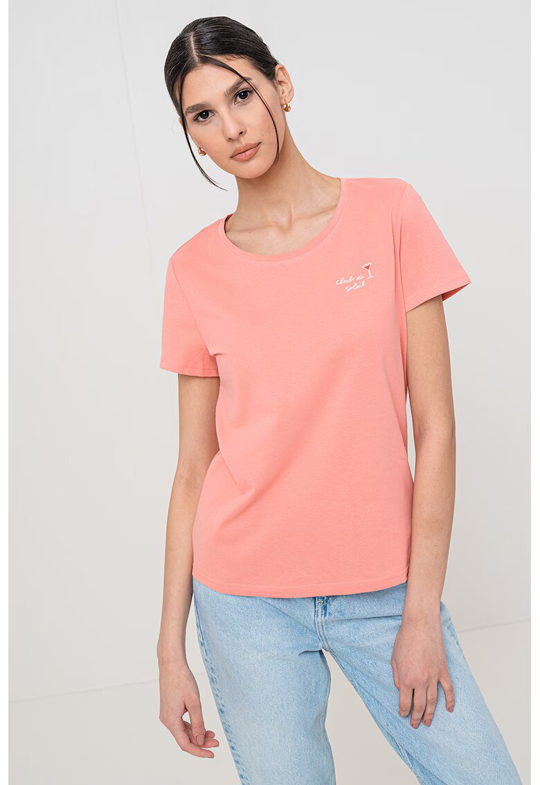 Mustang Tricou cu decolteu rotund - Roz