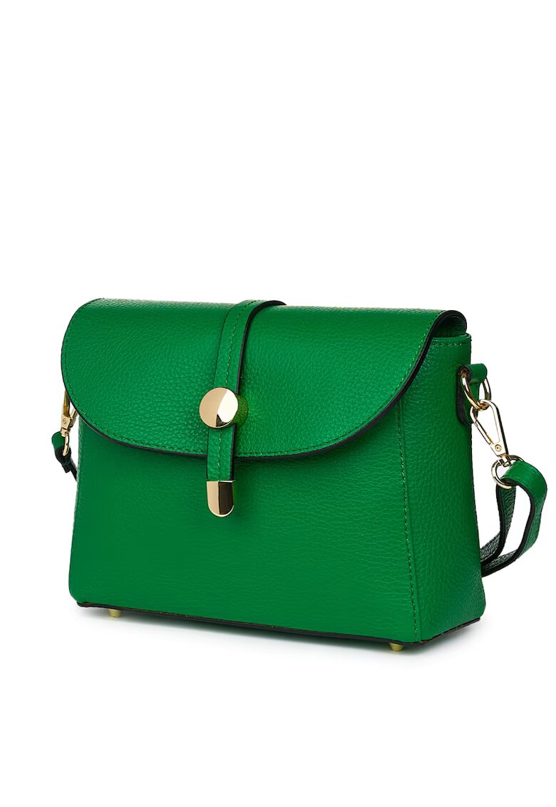 myOwn din piele naturala Laguna - Verde - 18x22cm