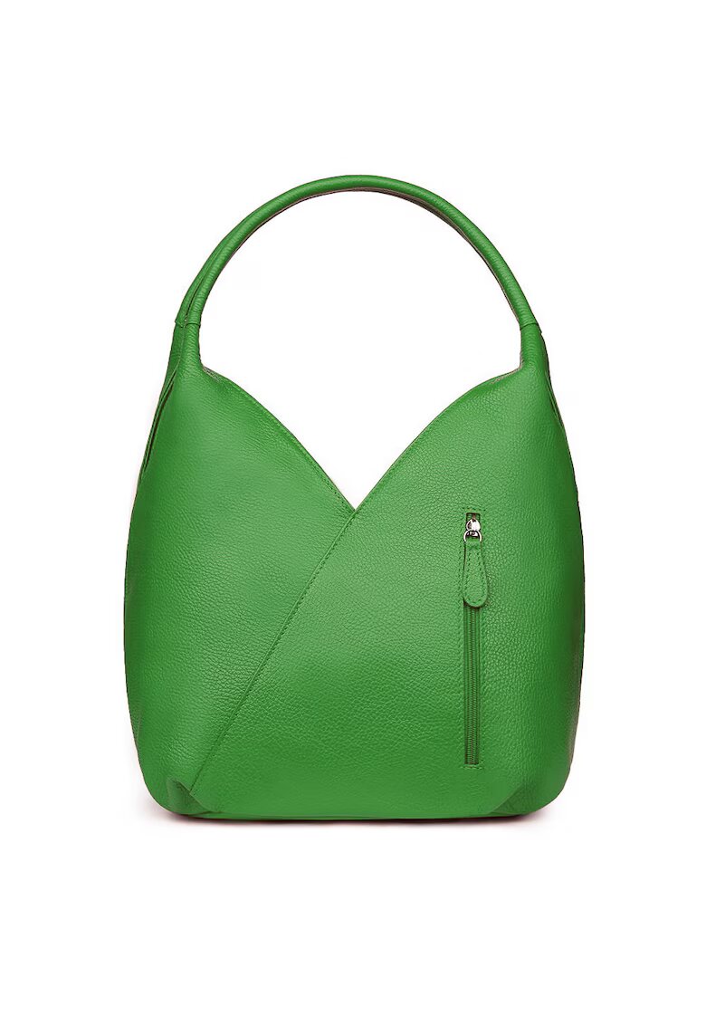 myOwn Geanta piele naturala Lorena - Verde