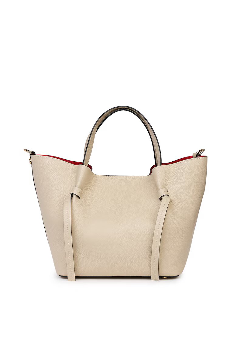 myOwn Geanta shopper din piele naturala Veronica - Crem