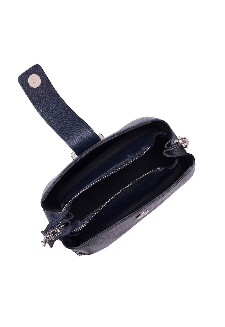 myOwn Mini poseta dama din piele Avery - Bleumarin