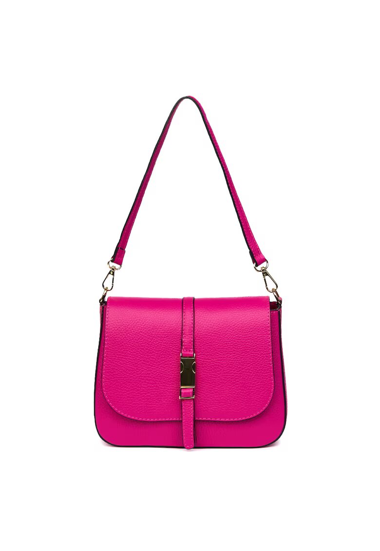myOwn Poseta din piele naturala Aretha fucsia - Fucsia