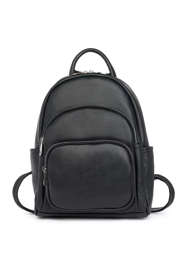 myOwn Rucsac din piele naturala Alghero negru