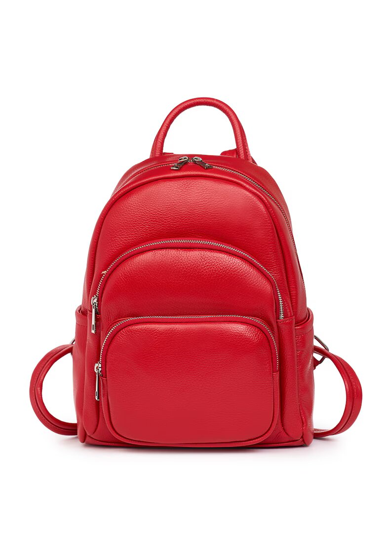 myOwn Rucsac din piele naturala Alghero rosu