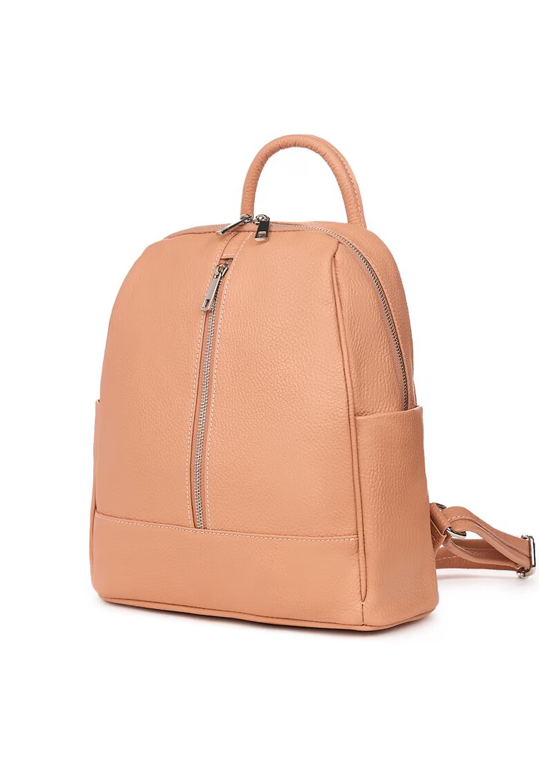 myOwn Rucsac din piele naturala Silvio - Roz