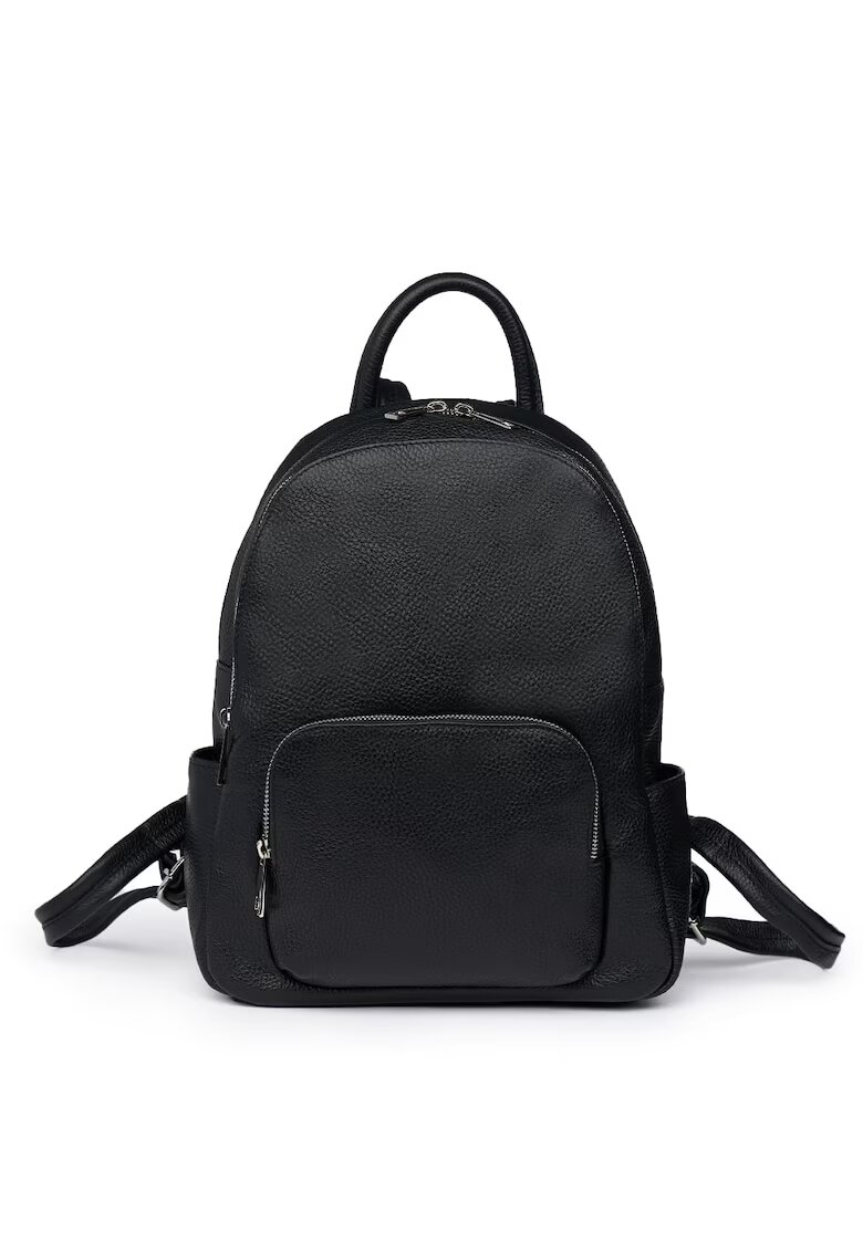 myOwn Rucsac din piele naturala Simon - Negru