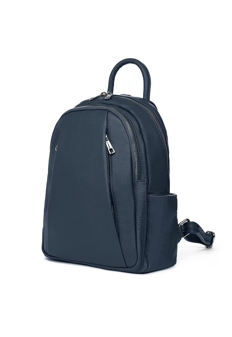 myOwn Rucsac din piele naturala Thomas - Bleumarin