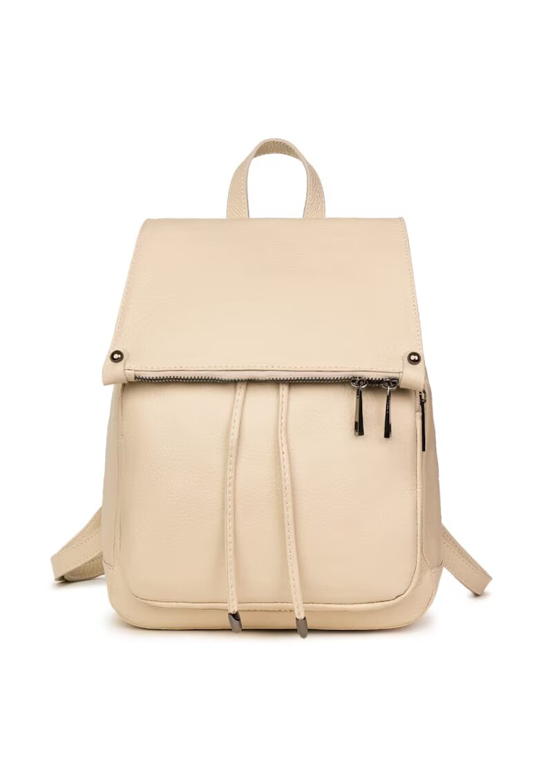 myOwn Rucsac piele naturala Jimmy maro - Crem