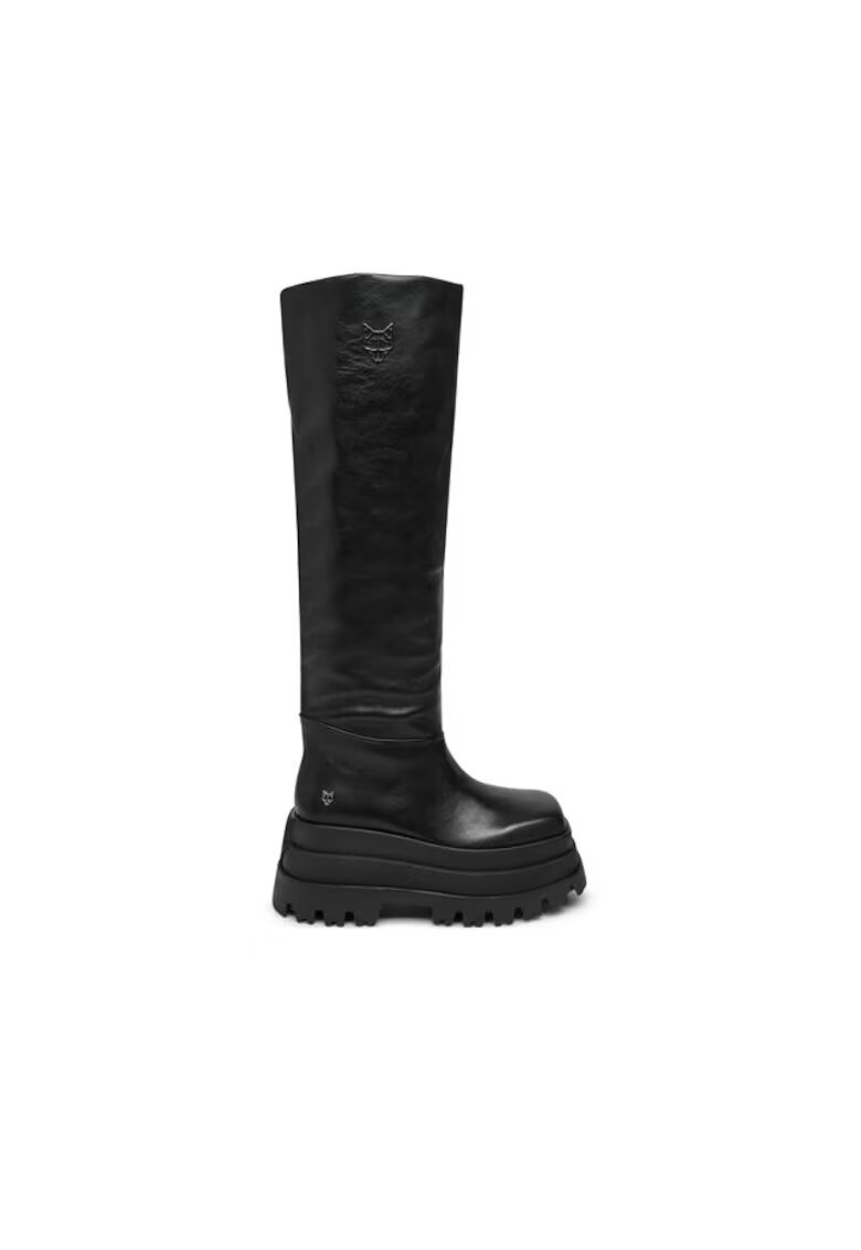 Naked Wolfe Cizme dama 304908323 - Piele naturala - Negru - Negru