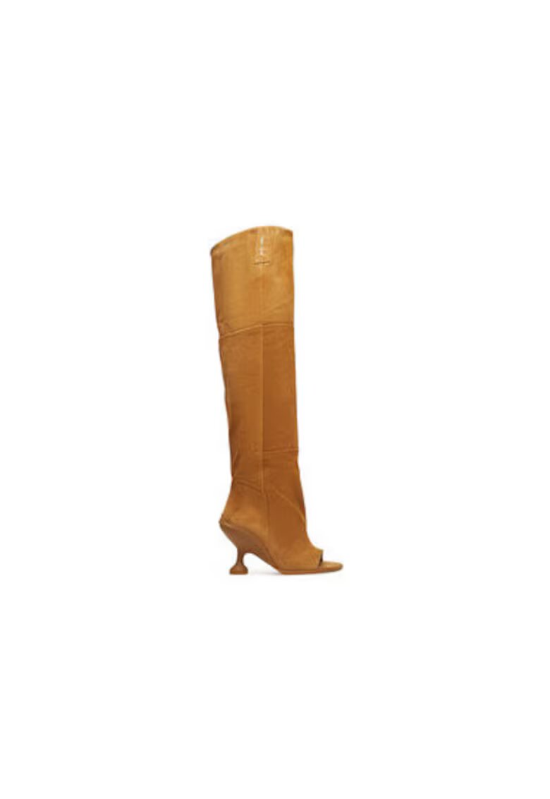 Naked Wolfe Ghete dama KIND - Piele naturala - Maro - Maro