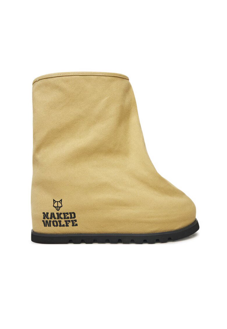 Naked Wolfe Ghete de iarna BAGBOOT - Textil - Bej