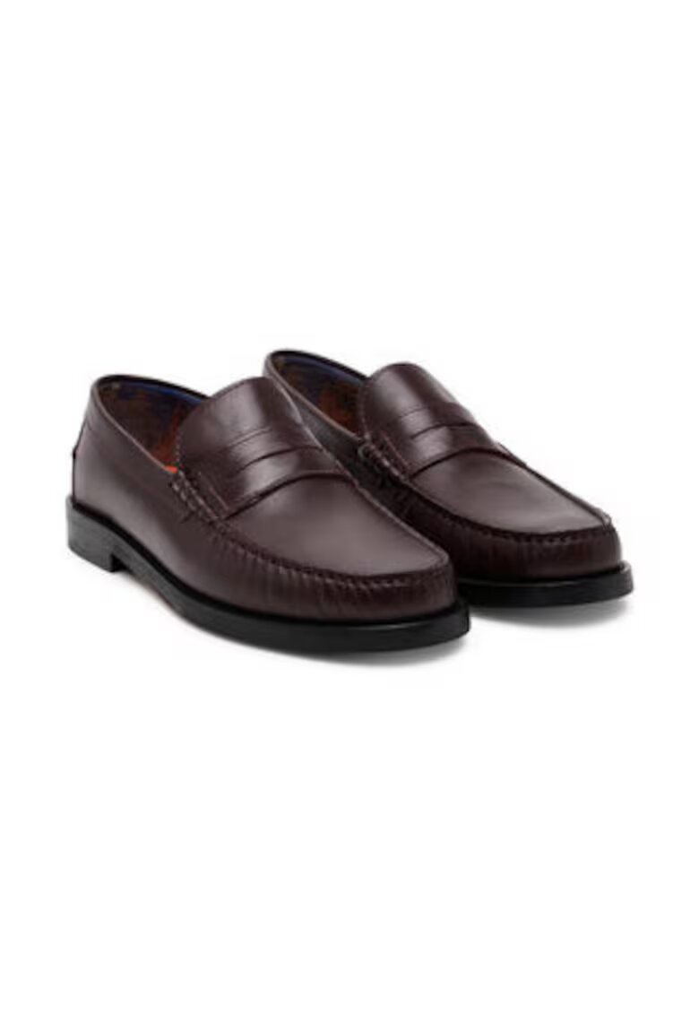 Naked Wolfe Mocasini barbatesti - piele naturala - maro - Maro