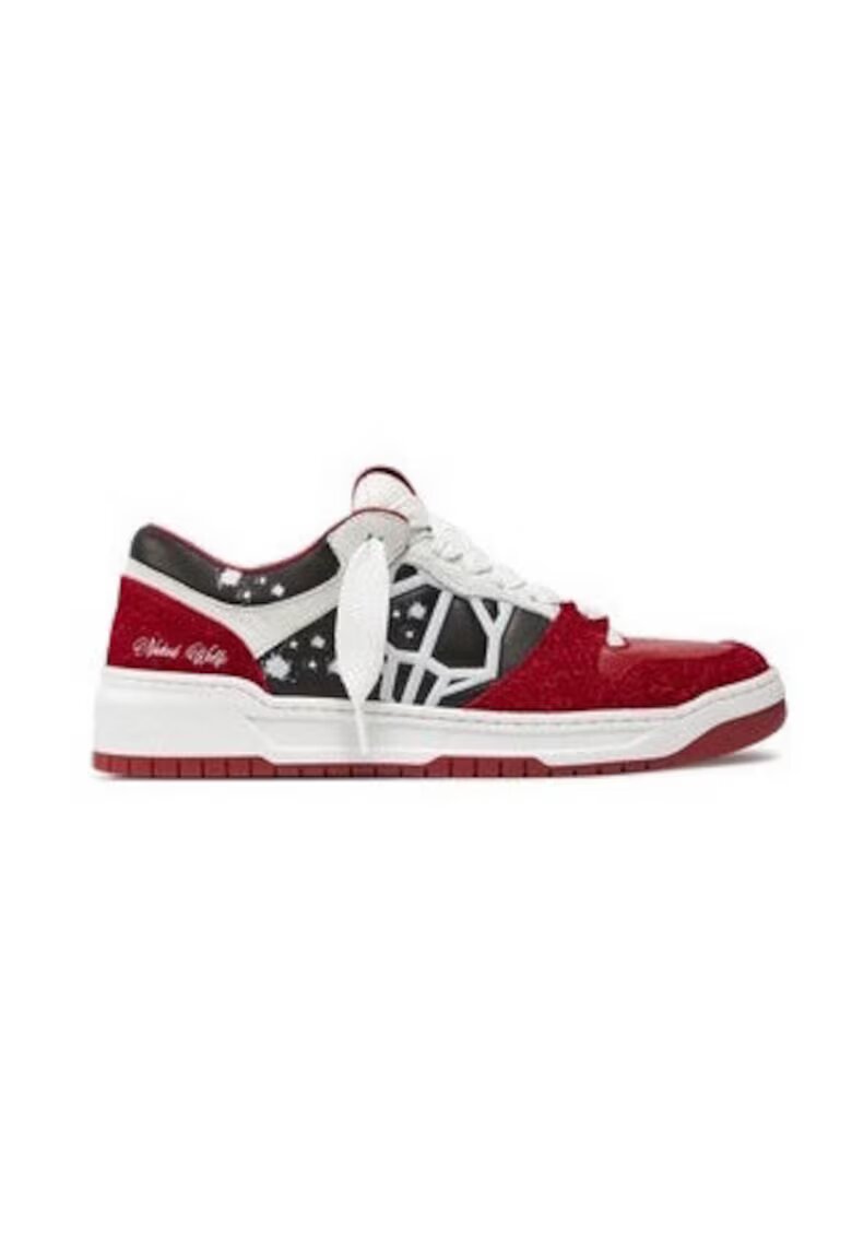 Naked Wolfe Pantofi sport barbati 304908248 - Piele naturala - Rosu - Rosu