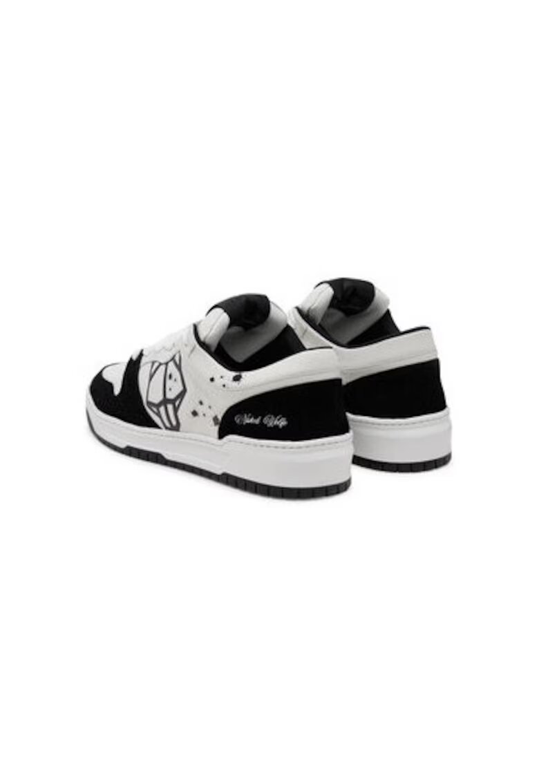 Naked Wolfe Pantofi sport barbati - CM-00 - Piele naturala - Alb