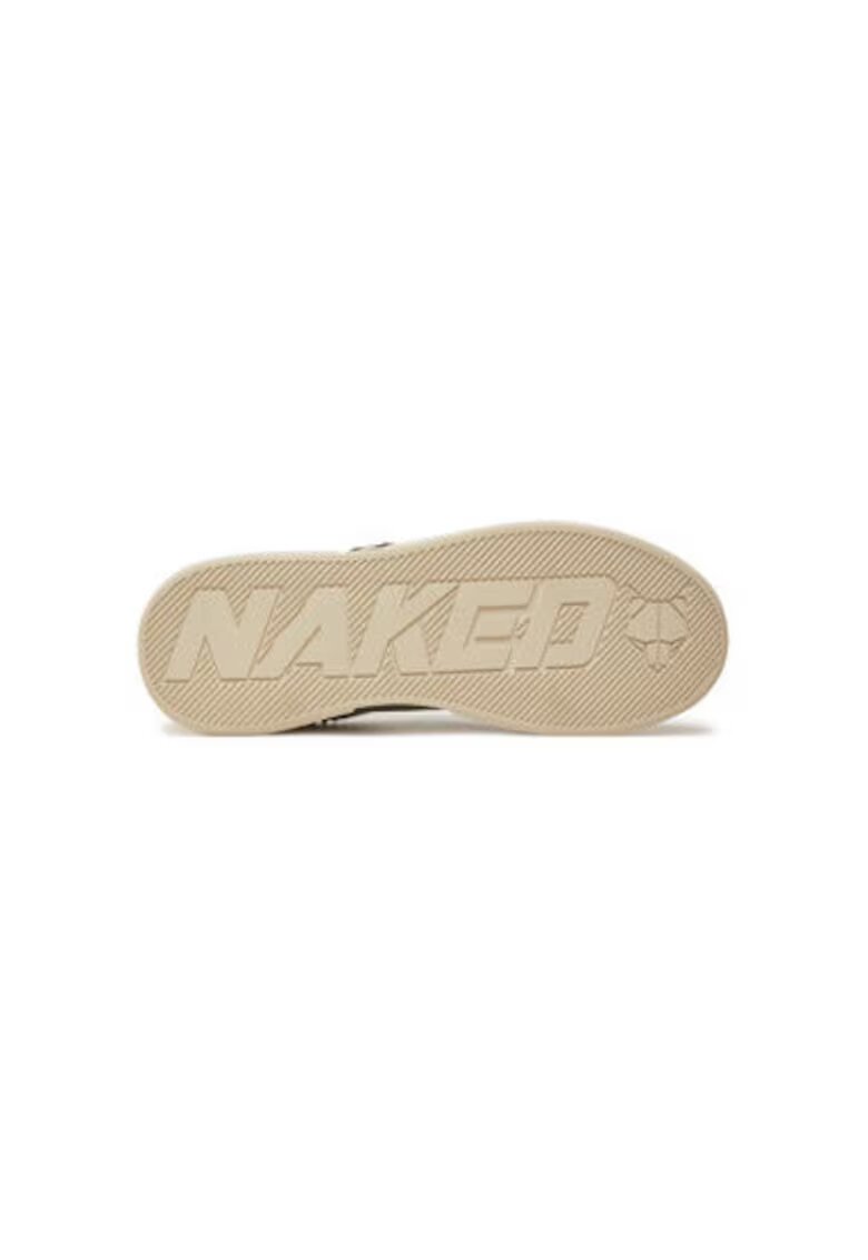 Naked Wolfe Pantofi sport barbati - COW LEATHER - Piele naturala - Negru - Negru