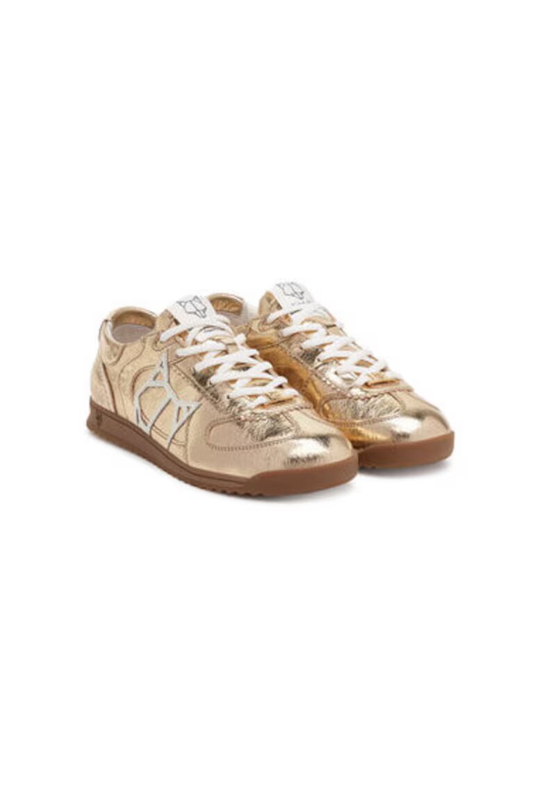 Naked Wolfe Pantofi sport dama - EXPOSUREE - Piele naturala - Auriu - Auriu