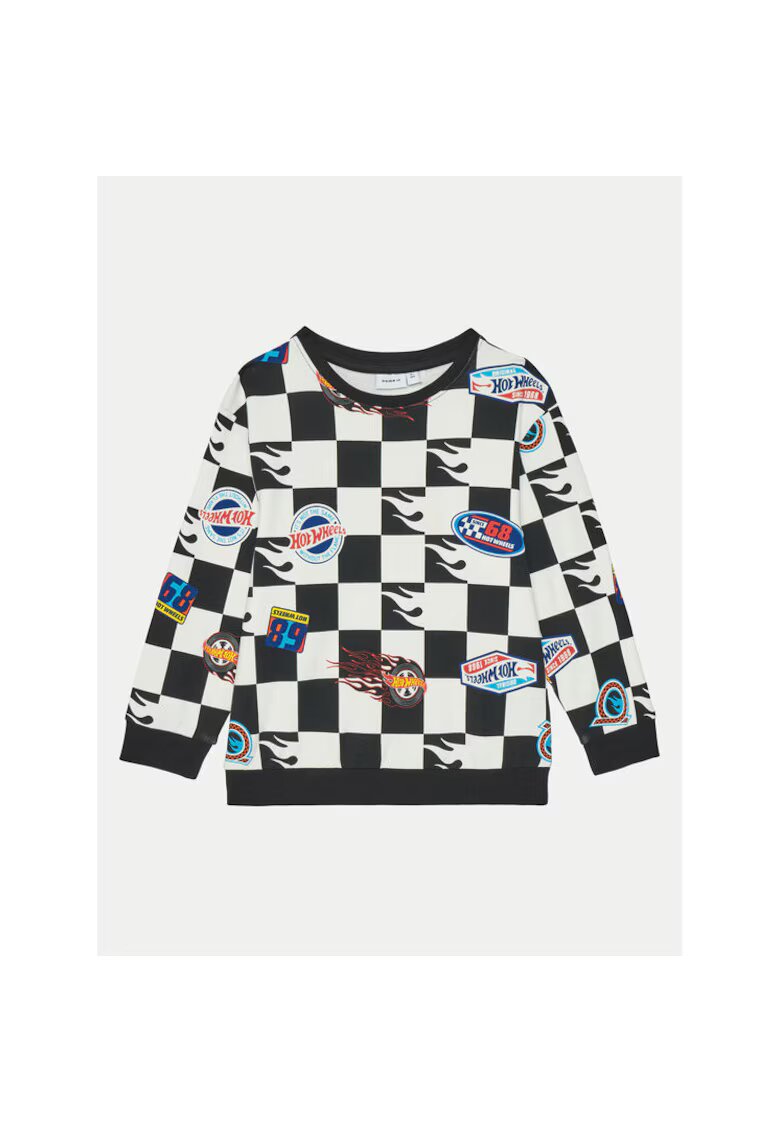 NAME IT Bluza baieti - 304719127 - Bumbac - Negru - Negru