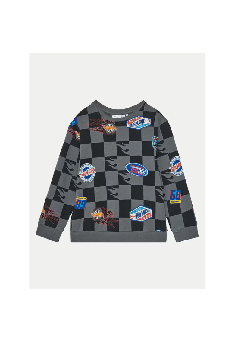 NAME IT Bluza baieti - 304719134 - Bumbac - Gri - Gri