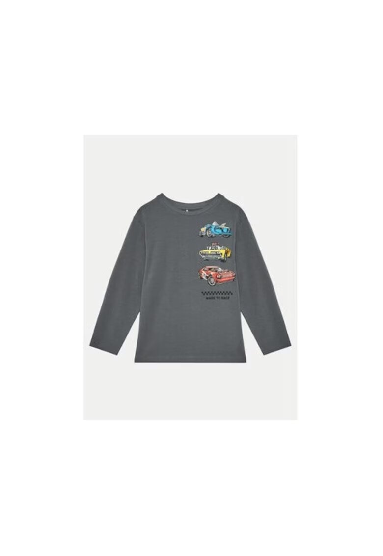 NAME IT Bluza baieti - 304719172 - Bumbac - Gri - Gri