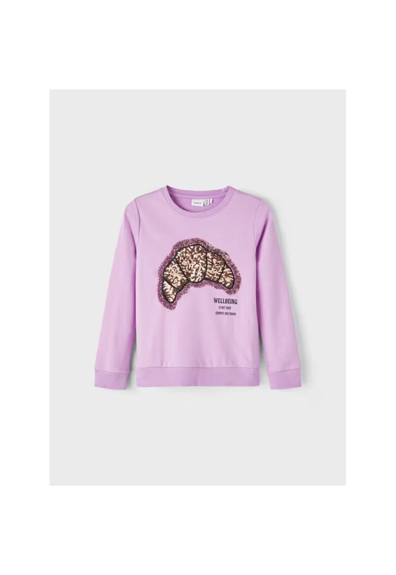 NAME IT Bluza copii - 554805 - Violet - Bumbac