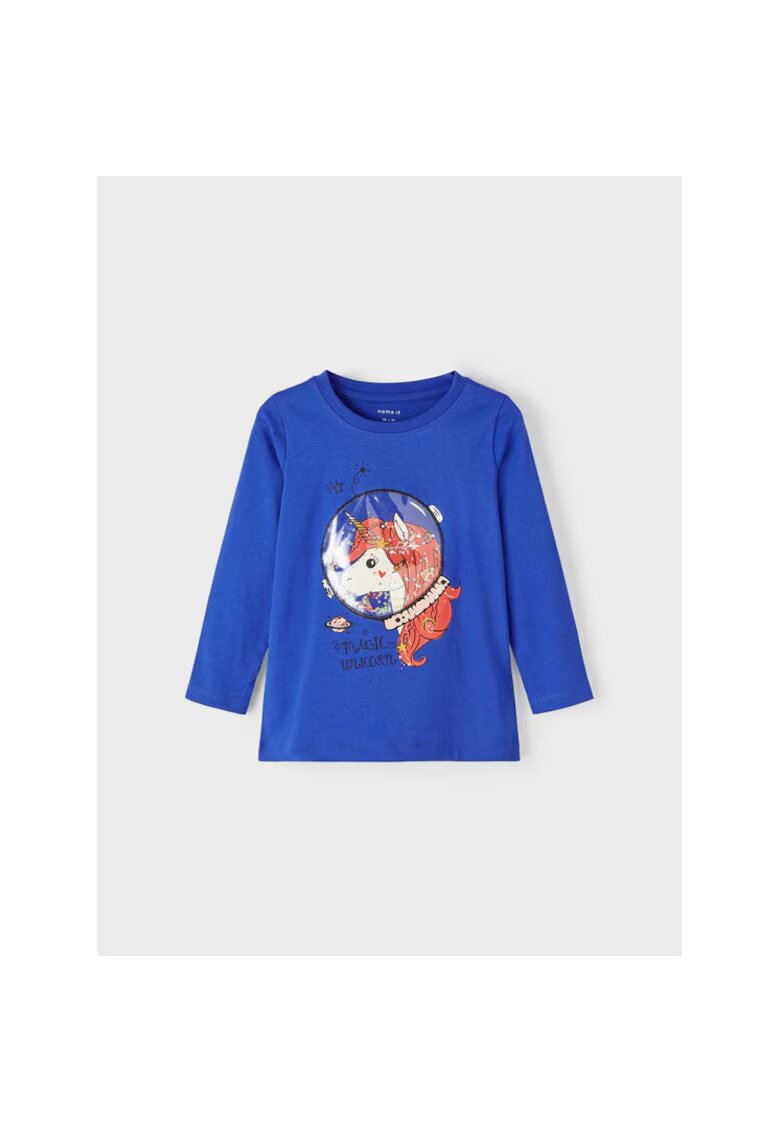 NAME IT Bluza copii - 937752 - Albastru - Bumbac - Albastru