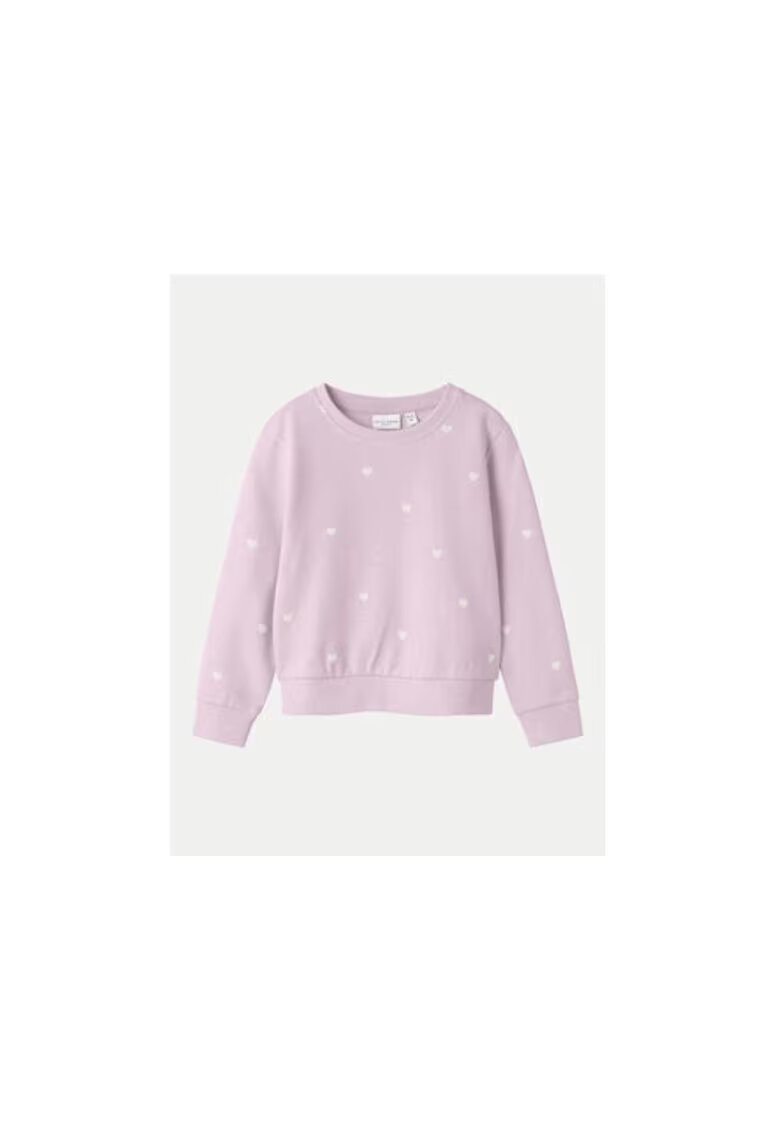 NAME IT Bluza fete - 304718625 - Bumbac - Roz - Roz
