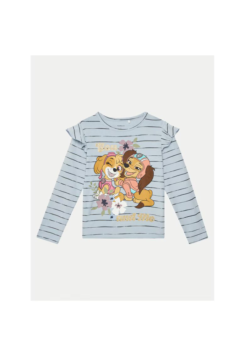 NAME IT Bluza fete - 304719103 - Bumbac - Albastru - Albastru