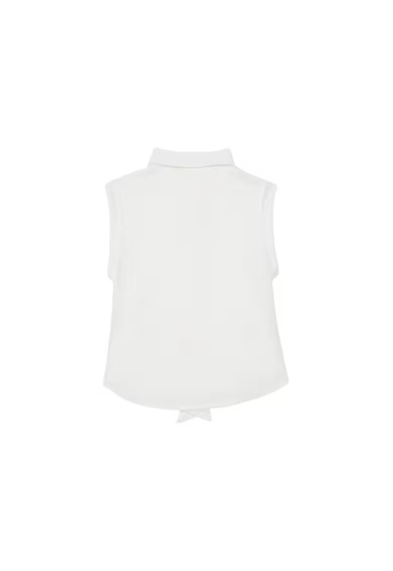 NAME IT Camasa fete 13200603 - Bumbac - Alb - Alb