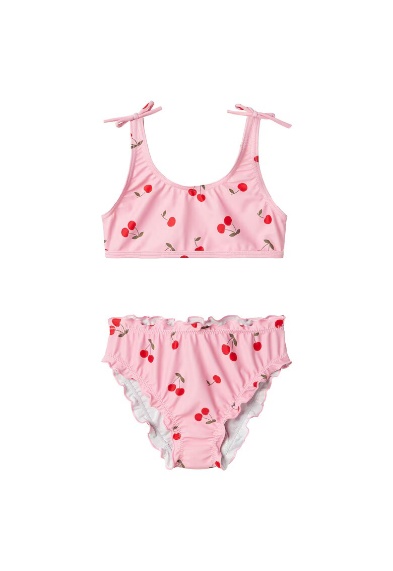 NAME IT Costum de baie fete 13239620 - Poliester reciclat - Roz - Roz