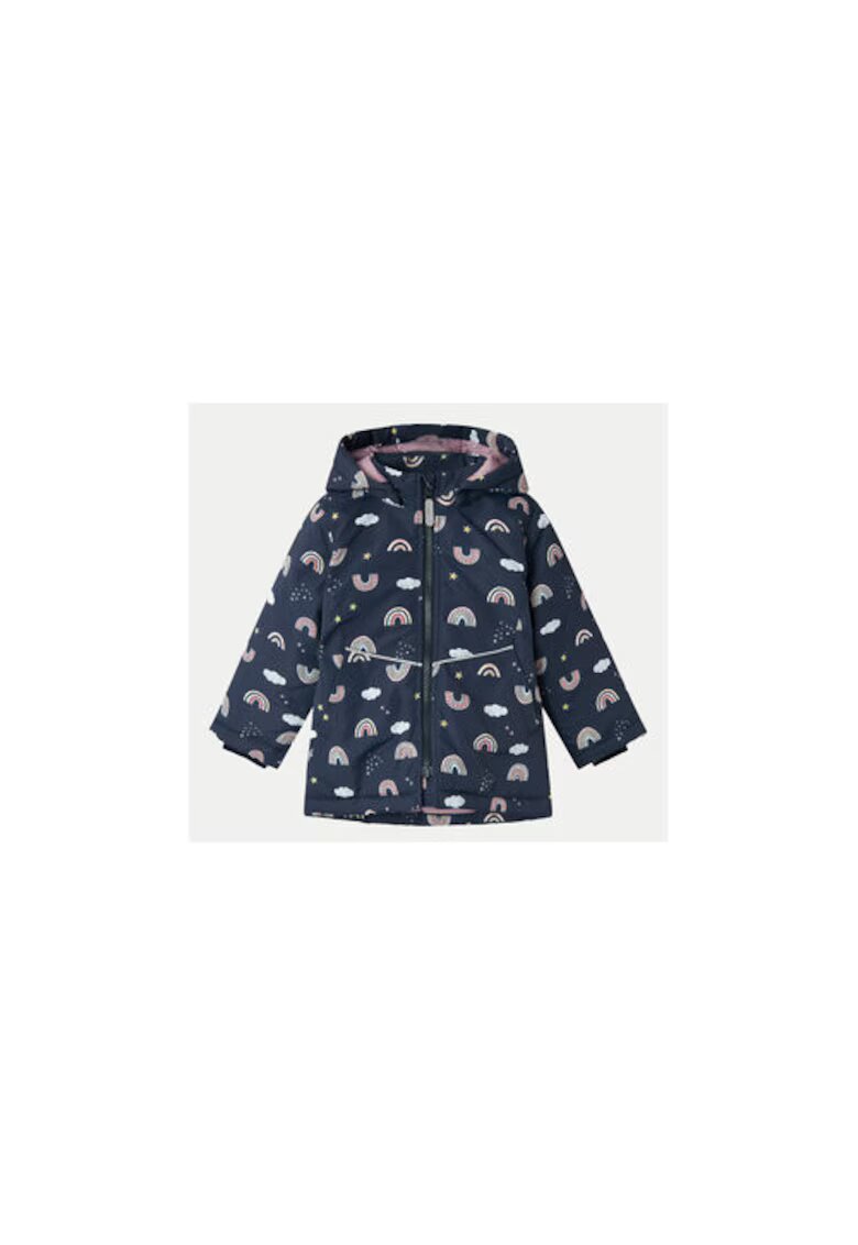NAME IT Geaca fete - 303870065 - Poliester reciclat - Albastru