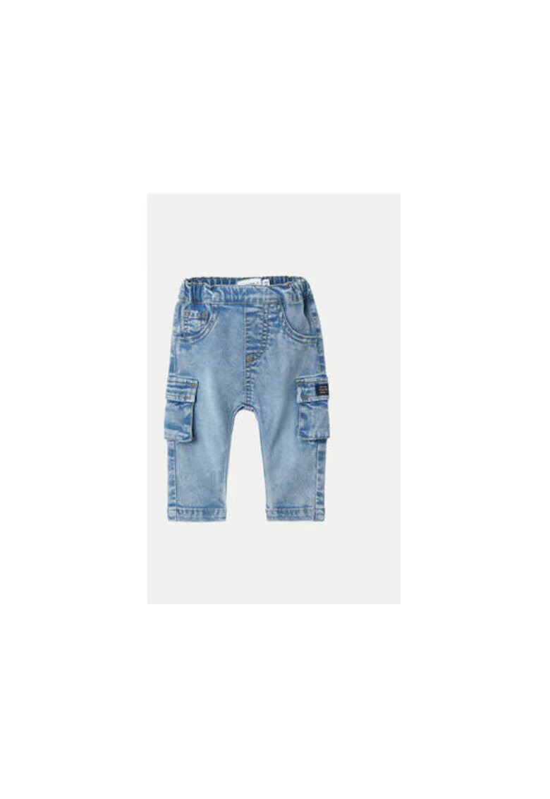 NAME IT Pantaloni baieti - 304718465 - Lyocell/Poliester reciclat - Albastru - Albastru
