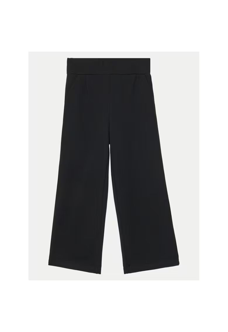 NAME IT Pantaloni fete - 304718298 - Viscoza/Nylon - Negru - Negru