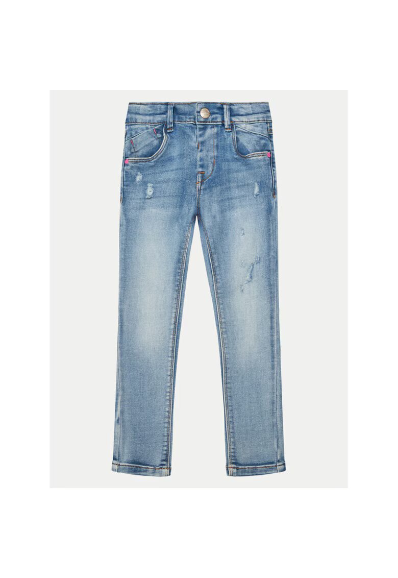 NAME IT Pantaloni fete - 304718434 - Bumbac/Poliester - Albastru - Albastru