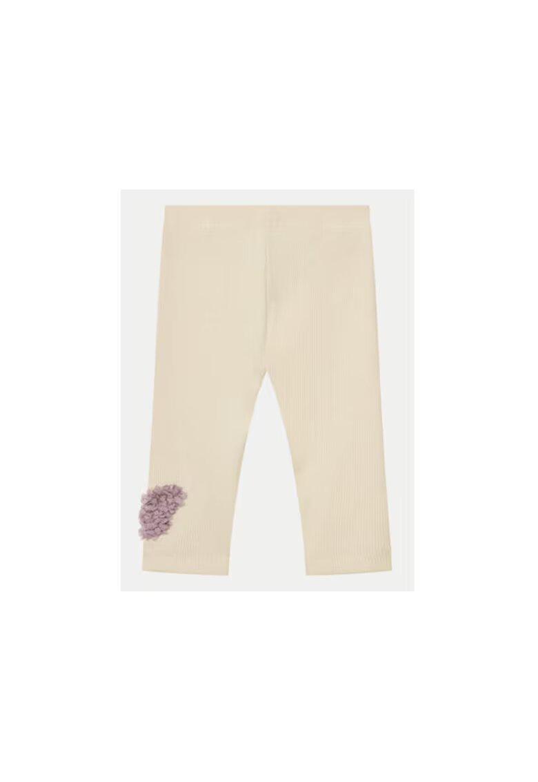 NAME IT Pantaloni fete - 304732065 - Bumbac organic - Bej - Bej