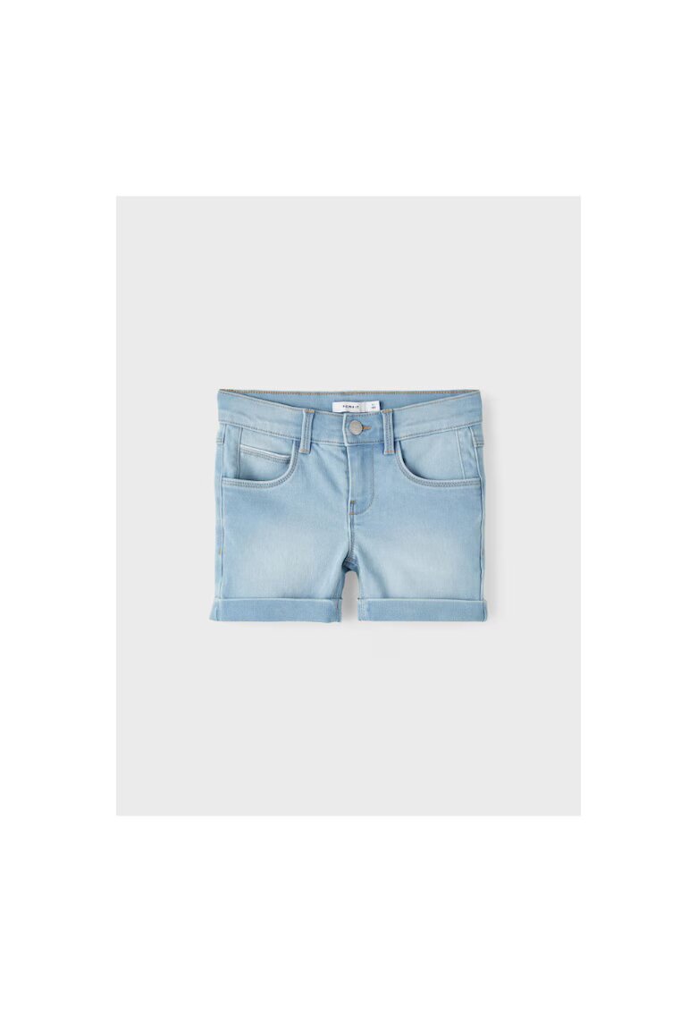 NAME IT Pantaloni lungi - 301992875 - Bumbac - Albastru - Albastru