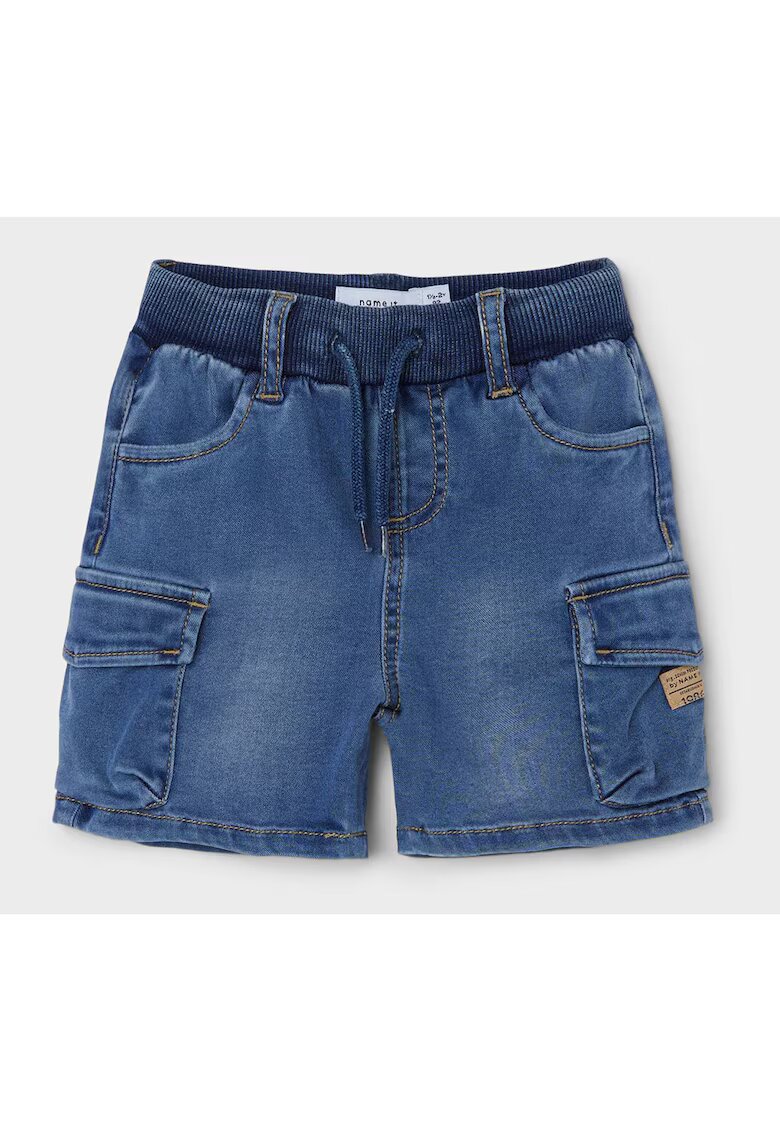 NAME IT Pantaloni scurti din denim baieti 13212547 - Lyocell/Poliester reciclat - Albastru - Albastru
