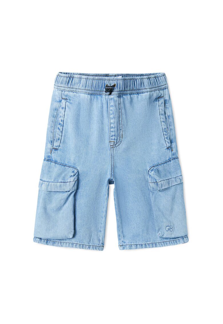 NAME IT Pantaloni scurti din denim baieti 13240411 - Bumbac - Albastru - Albastru