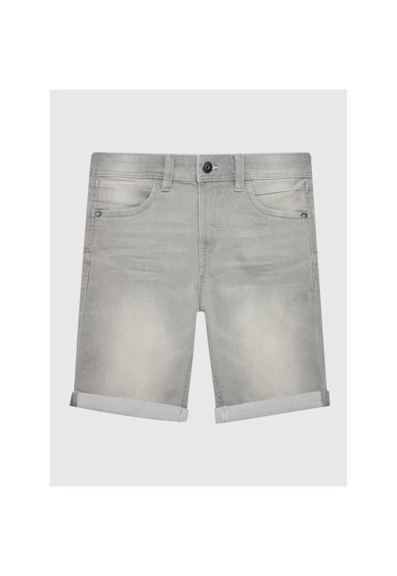 NAME IT Pantaloni scurti fete - 209555295 - Bumbac/Poliester - Gri - Gri