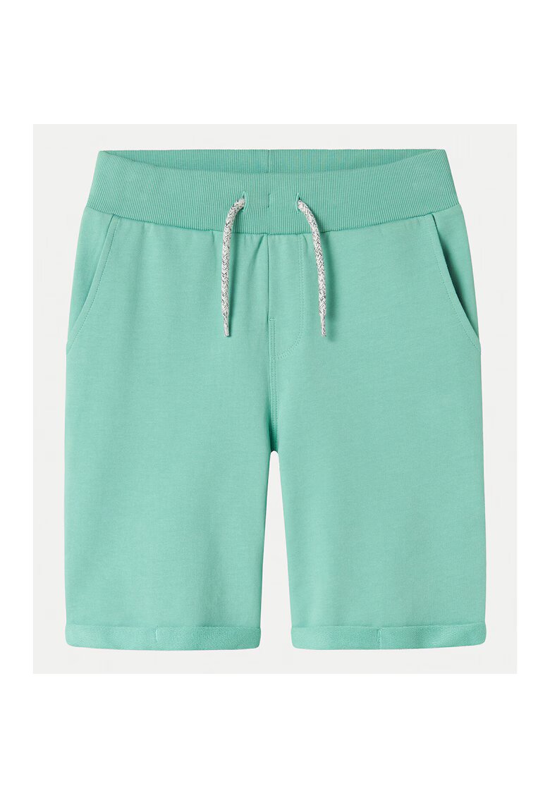 NAME IT Pantaloni scurti sport baieti 13201050 - Bumbac - Verde - Verde