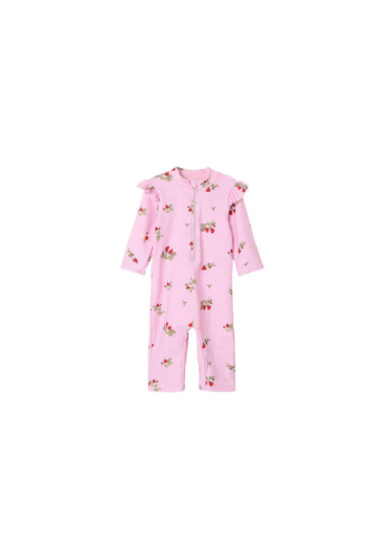 NAME IT Pijamale fete 13226591 - Poliamida/Elastan - Mov