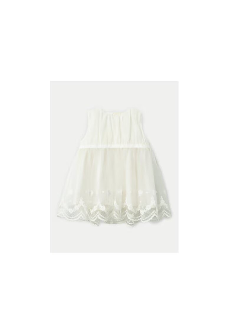 NAME IT Rochie fete - 304937316 - Poliester - Bej - Bej