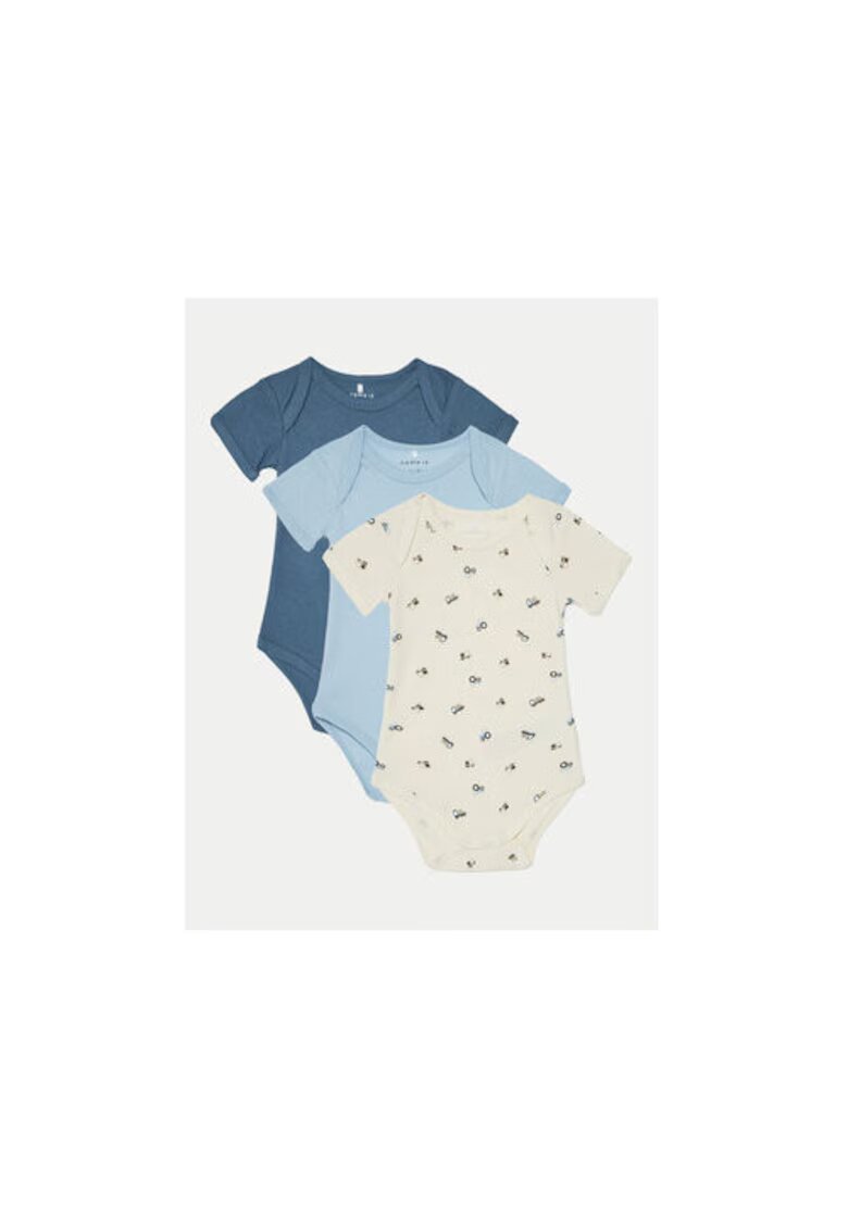 NAME IT Set 3 boy-uri baieti - 304718960 - Bumbac organic/Bumbac - Multicolor - Multicolor