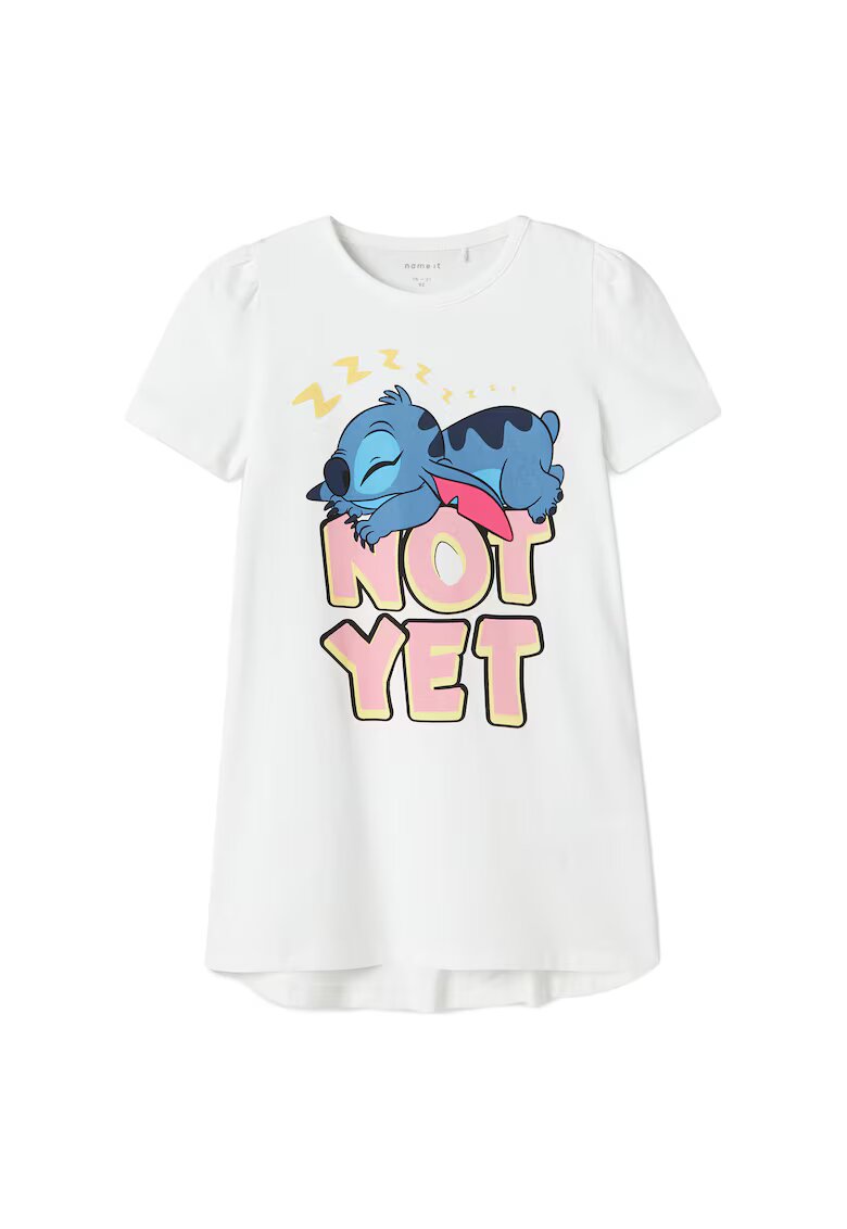 NAME IT Tricou copii - CAMEO - 95% bumbac - alb