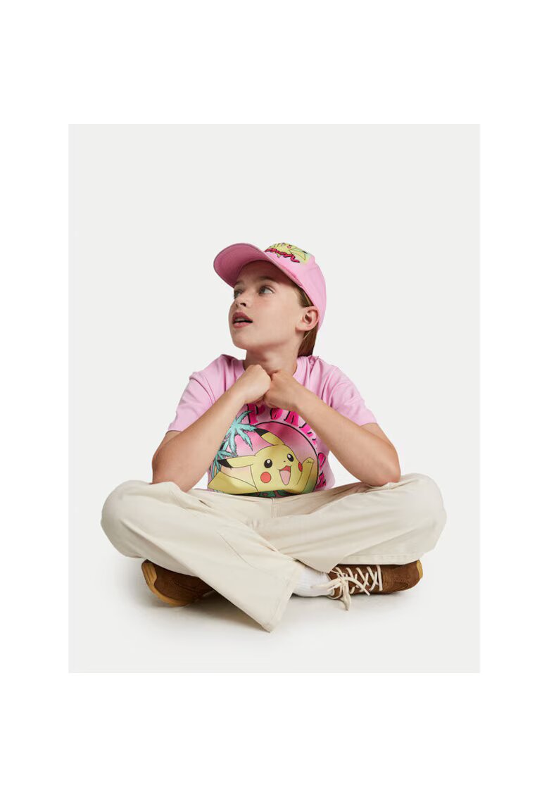 NAME IT Tricou fete - 304938238 - Bumbac - Roz - Roz