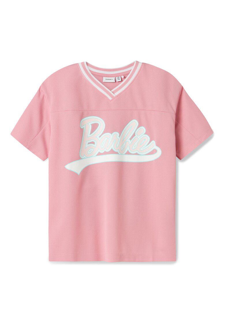 NAME IT Tricou fete cod 13243113 - material Poliester - culoare Roz - Roz