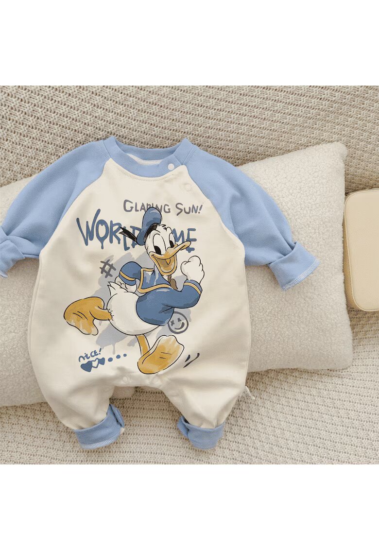 Nannie Salopeta albastra - pentru baieti - cu Donald - - Albastru