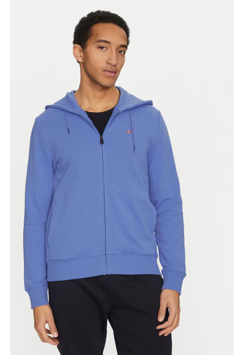 Napapijri Bluza barbati - 305103123 - Bumbac - Albastru - Albastru