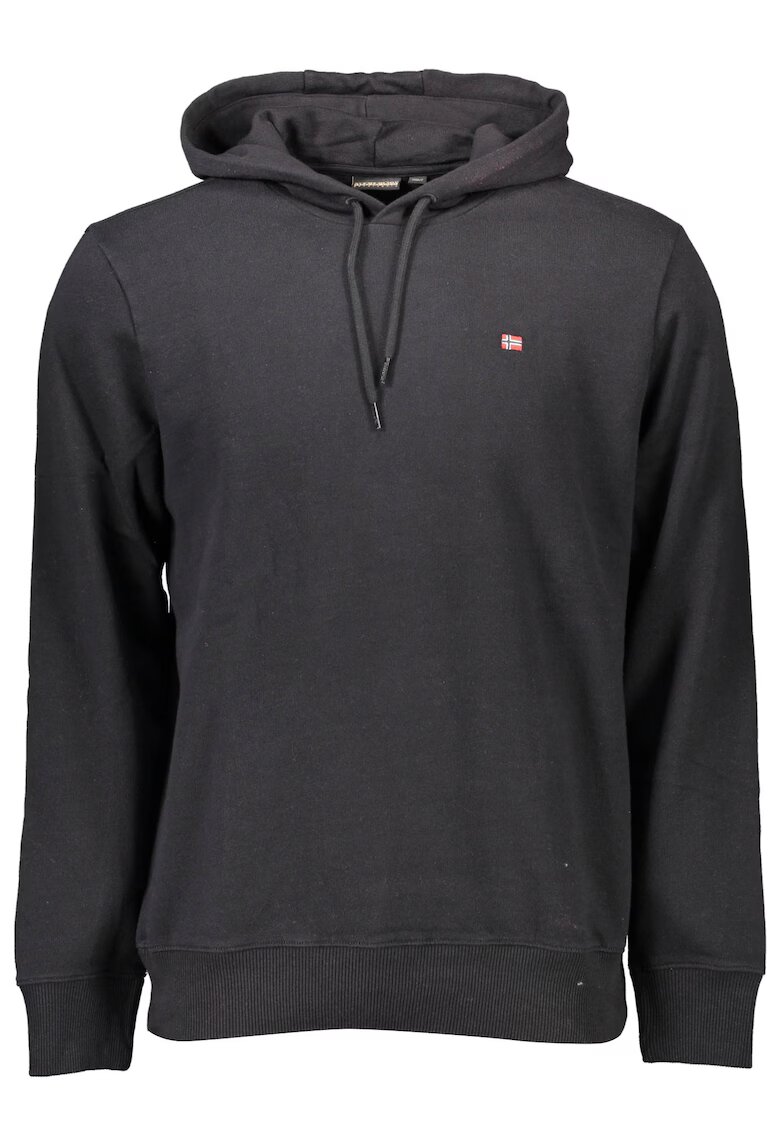 Napapijri Bluza barbati - 80% Bumbac - 20% Poliester - Negru - XS INTL - NP0A4FQV-BALIS-HOOD