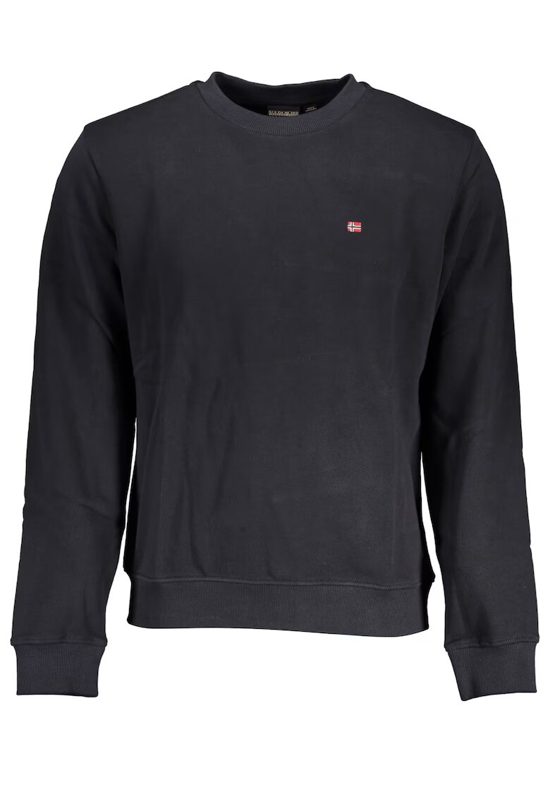 Napapijri Bluza barbati - 95% Bumbac - 5% Elastan - Negru - NP0A4H89BALISCREWSUM2 - Negru